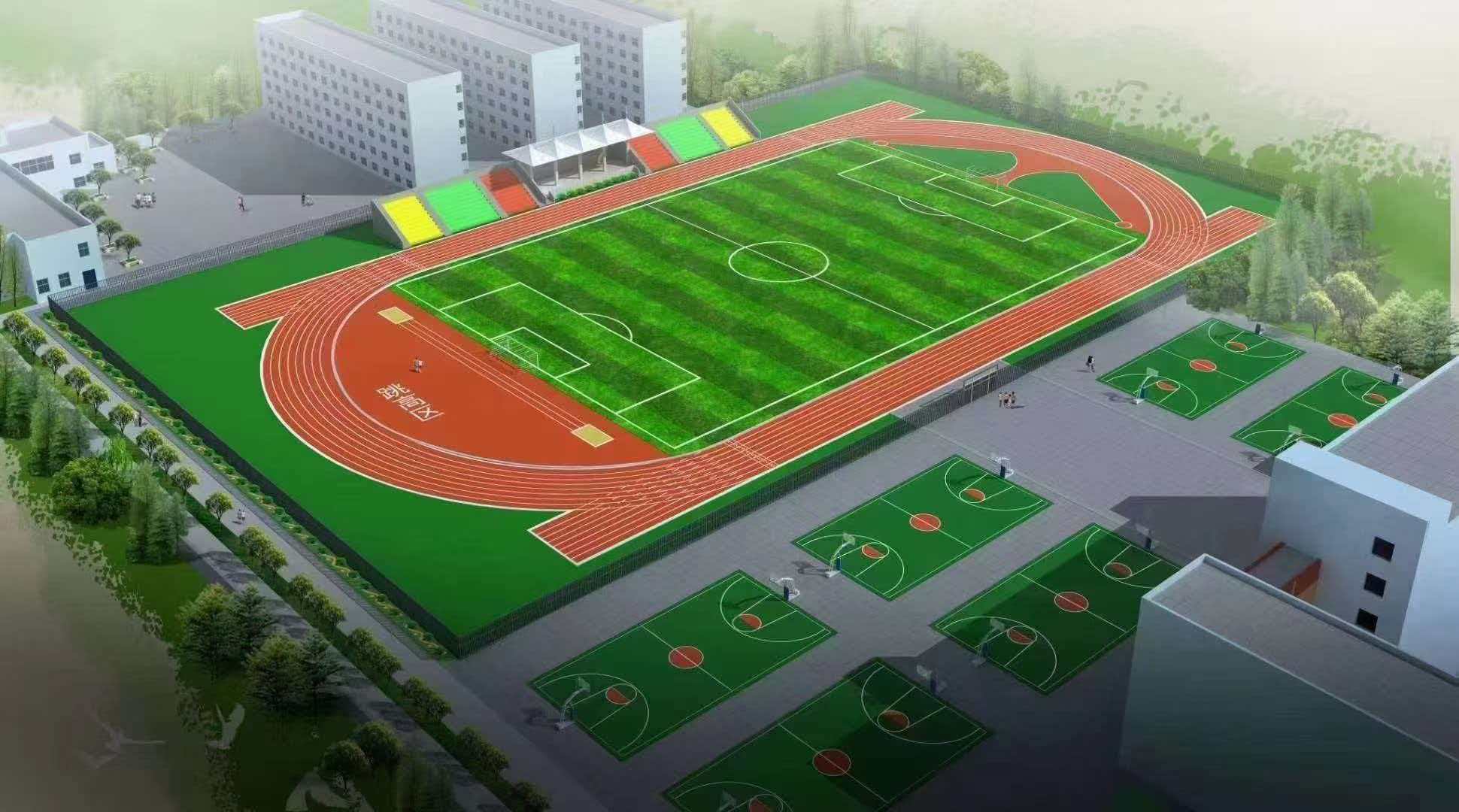 固原市学校运动操场透水跑道 - 排名
